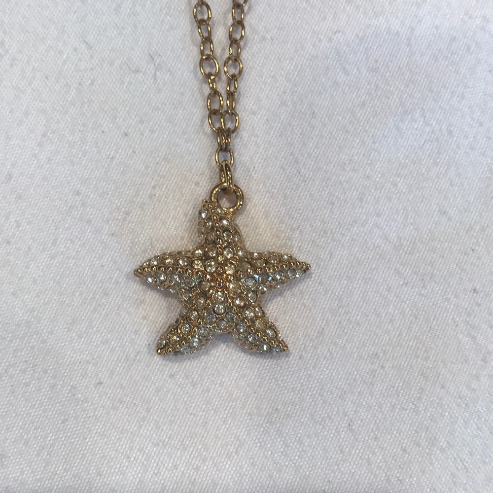 Jcrew starfish necklace